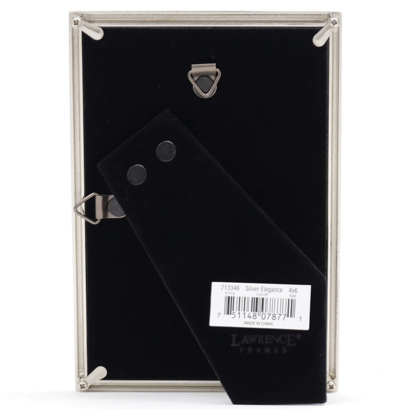 Lawrence Frames Picture Frame, Metal, Gold, 4x6