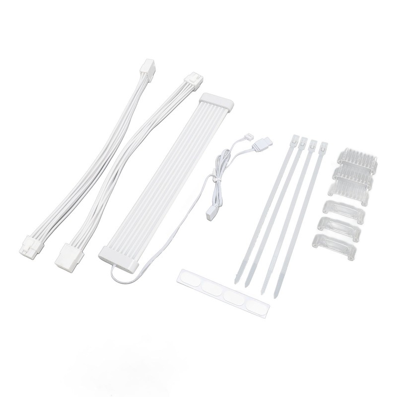 ARGB Extension Sleeved Cable Kit DIY 5V 3pin PSU Cable