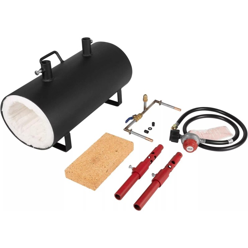Unbranded Propane Forge Double Burner For Knife And Tool Making-Portable