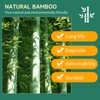 CWUINT 4 Set Lined Bamboo Journal Notebook,80 Pages,5.3”*7.2”,Hardcover Executive Notebooks,Daily