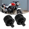 2 Pcs Preload Fork Cap Metal Front Shock Absorber Adjusters