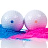 Winsharp Gender Reveal Golf Balls Exploding Set - 2 Balls