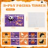 10 Pack Cute Halloween Travel Tissues Pocket Size, Slim Pack