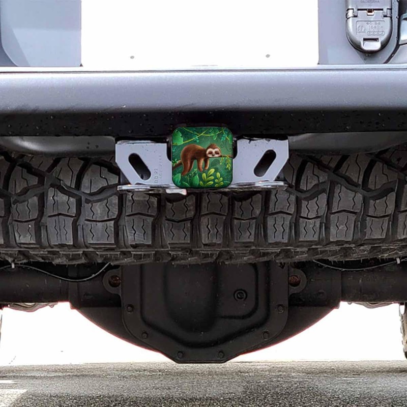 Beabes Sloth Hitch Covers 2 Inch Cute Sloth Bear Tropical