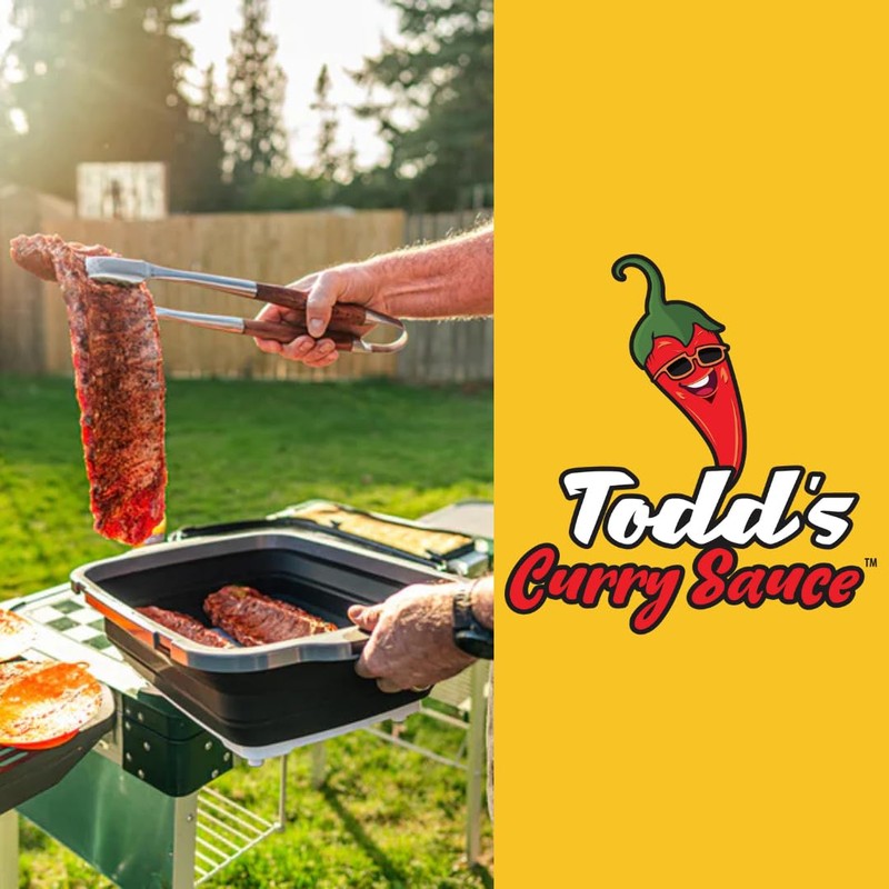 Todd's Curry Sauce (12oz) | Sweet Curry with Mild Spice