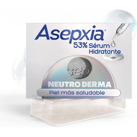 Jabón facial y corporal Asepxia con 53% sérum hidratante – 100g