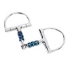 Horse Bit Stainless Steel 125mm Anti Biting Horse Mouth D