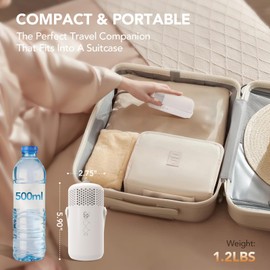 Keafont Portable Clothes Dryer, Compact Portable Dryer Machine for Apartment, RV, Travel - Premium 1000w Mini Dryer with Dry Bag, Hook for Light Clothes, Underwear