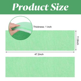 Adnee 2 Pcs Flower Pot Filler Insert-47.2" x11.8" Plant Pot Filler Material-Lightweight Planter Drainage Material for Indoor Outdoor Gardening Plants Container