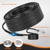 LantingMing Roof Snow De-Icing Heating Cable Self-Regulating-Plug-in Ready Heat Cable