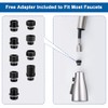 Kitchen Faucet Head Replacement, Premium 3 Function Pull Down Spray