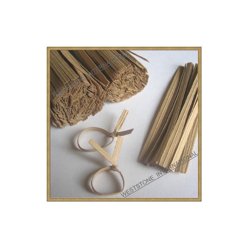 Weststone - 2000pcs 7" Paper Kraft Twist Ties