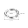PATIKIL 1/4" Spring Lock Washer, 100 Pack 304 Stainless Steel