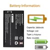 p-504478 New Upgrade Battery Compatible with adt Command Secondary Color