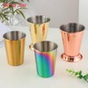 Buyer Star Gold Stainless Steel Cups (350ml) - (4 Pack)