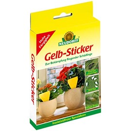 Neudorff Yellow Stickers Pack of 10