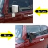 momocar Carbon Fiber Car Side Rearview Mirror Cover Trim Fit