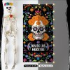 Banner De Halloween Para Puerta Cartel De Día De Los