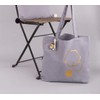 RAYHER Bag, Grey, 46x35 cm. 330 g/m²