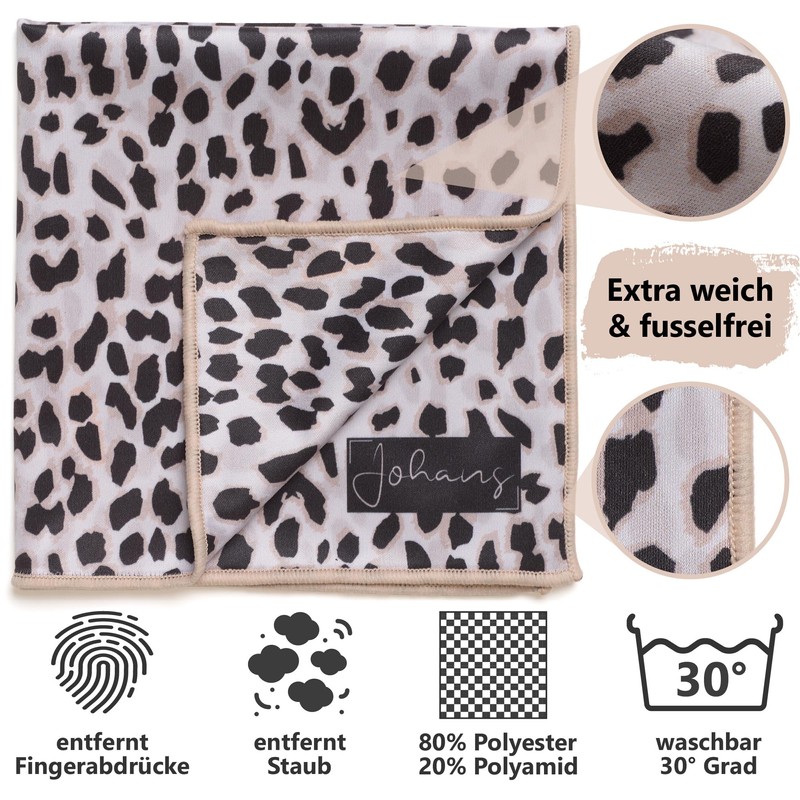 Johans XXL Microfibre Cloth for Cleaning Smartphone, Tablet, Glasses, Display,