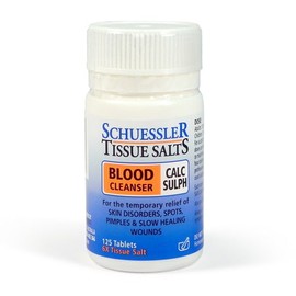 Schuessler Tissue Salts Calc Sulph 6X (Blood Cleanser) 125Tabs