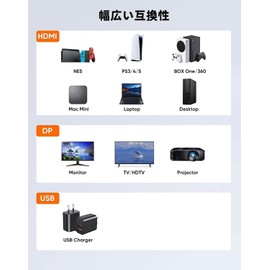 HDMI to DisplayPort Adapter (Not Reverse Support) - 4K@60Hz HDMI Source - DisplayPort Monitor PC Graphics Card Laptop b-o-x 0ne Compatible 4K@60Hz 2K@60Hz 1080P@165Hz... [Gray]