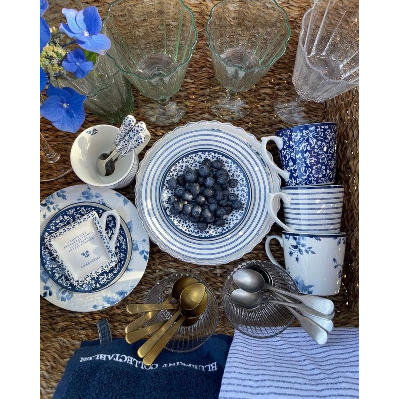 Laura Ashley Tea Light Candy Stripes