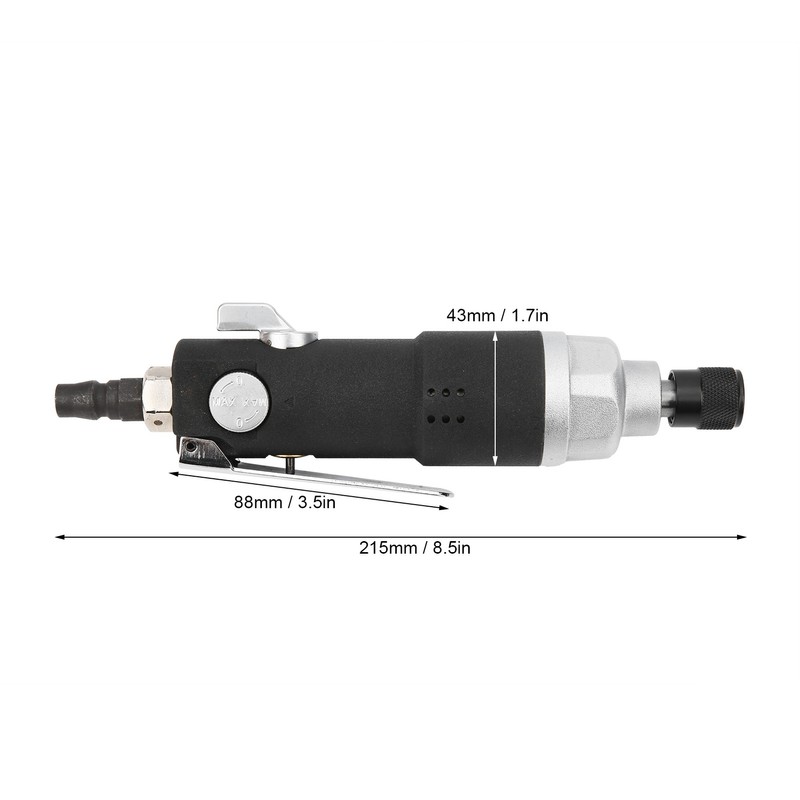 Pneumatic Screwdriver 5H Industrial Grade Straight Handle Assembly Tools YC‑3051Japanese