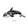 Orca Killer Whale Embroidered Iron on Patches