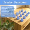 Silicone Squeeze Cupping Set, 12 Pack 2 Sizes Vacuum Suction