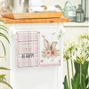 Artoid Mode Pink Bunny Rabbit Ears Floral Leaves Easter Kitchen