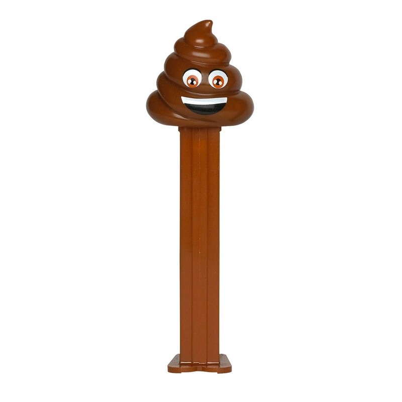 PEZ Emoji Character Sweet Dispenser, Vegetarian, 2 x 17 g
