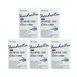 J&M Partners Dr.Lin Song Joong-ki Chondroitin 1200 Conreity MBP 1,200mg x 30 tablets, 5 pieces (1 set) / 닥터린 송중기 콘드로이친 1200 콘레이티 MBP 1,200mg x 30정 5개 1세트