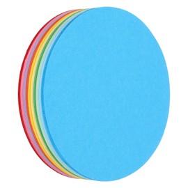 QUARKZMAN Pack of 200 Paper Circle Cutouts, 4 Inch Round Cutouts, 70gsm Circle Cardboard for DIY Crafts, Classroom Bulletin Board Decoration