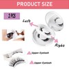 Magnetic-Eyelashes Kit with Applicator, 2 PCS Magnetic Eyelashes, No Glue