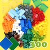 310-Piece Building Blocks Set, Creative Classic Bulk Bricks Toy, Transparent