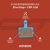 CONTEC DiscStop+ CBP-530 Organic Bicycle Disc Brake Pads Fits Many