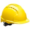 JSP EVO3 Safety Helmet with Screw Cap, EN 397, Yellow