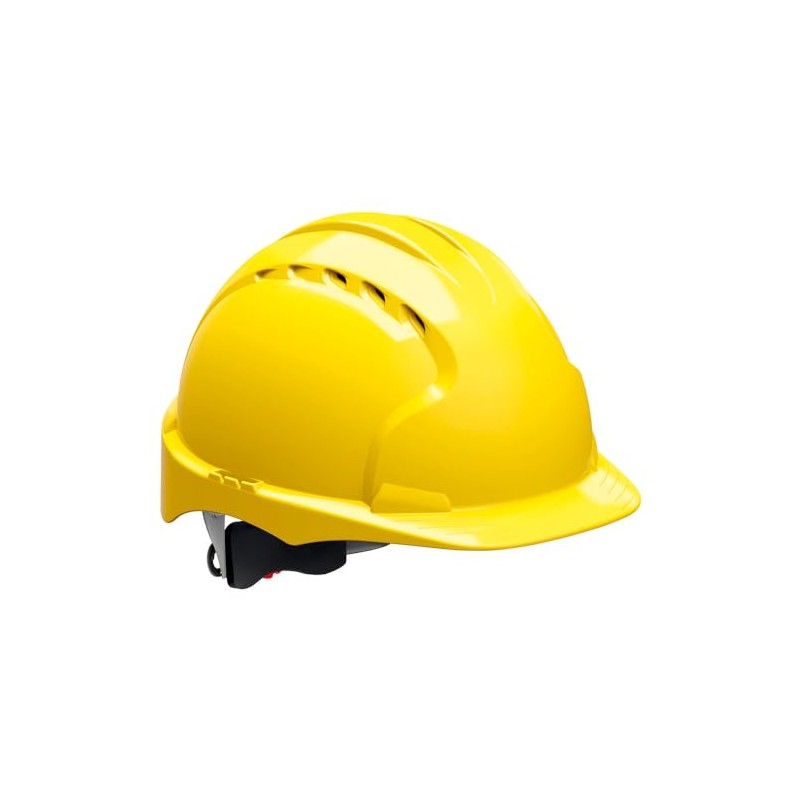 JSP EVO3 Safety Helmet with Screw Cap, EN 397, Yellow