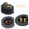 Mipcase 2pcs Speaker Box Terminal Connector Gold Plated Way Speaker