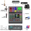 Professional Audio Mixer, Sound Board with 4 Channel Mixer USB