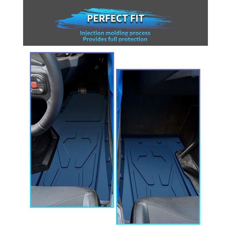 VEISUTOR TPE Floor Mats for Polaris Slingshot 2020-2022, Replace #2889323