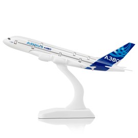 Lose Fun Park 1/300 Scale Model Plane Diecast Airplanes Airbus A380 Airlines Model Airplane for Collections & Gifts