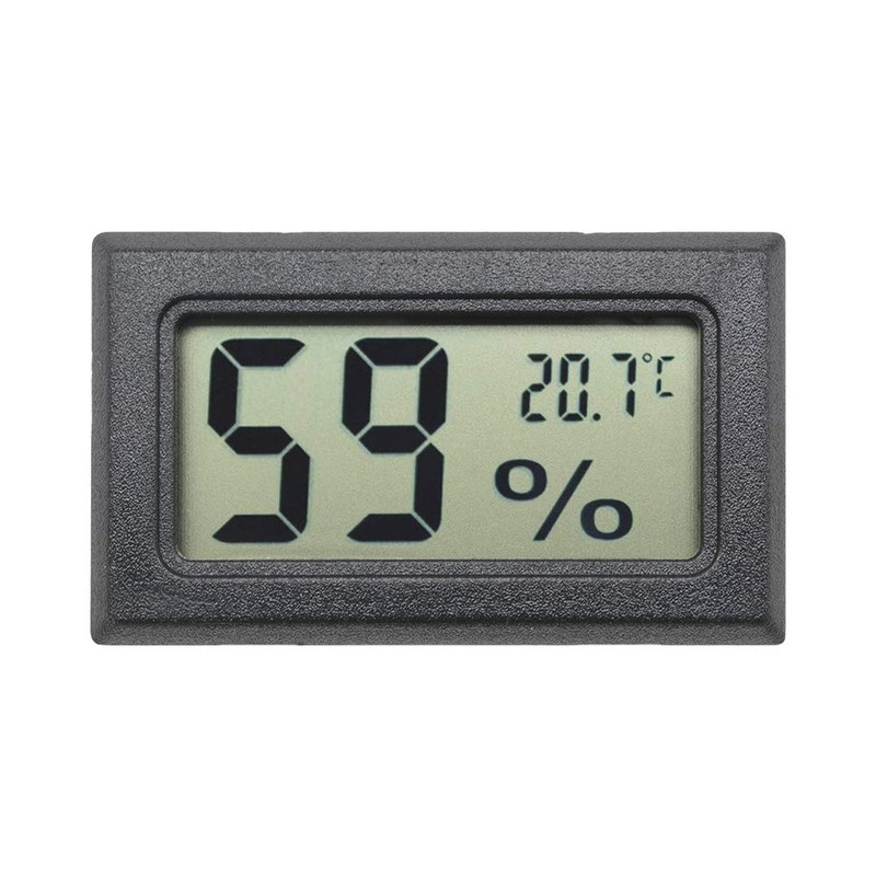 DiyStudio LCD Thermometer, Digital Thermometer, Embedded Mini Hygrometer, Digital Temperature
