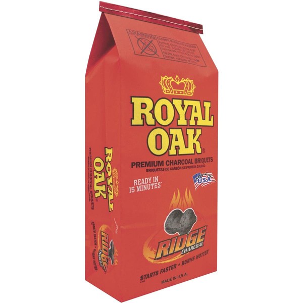 Royal Oak Sales 192-294-021 Natural Organic Premium Briquettes, 15.4 lb