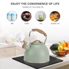 Tea Kettle, Vegoran 100 OZ / 3 Liter Whistling Tea