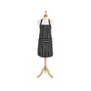 Dexam Classic Butcher's Stripe, Adult Apron, Slate Grey, 76 x