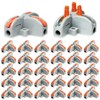 32Pcs Lever Wire Connectors, T-Shape Compact Wire Conductor Connector, Quick