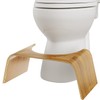 Squatty Potty Slim Teak Toilet Stool - 7-inch Height |