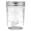Ball Half Pint (8 oz.) Regular Mouth Glass Mason Jars
